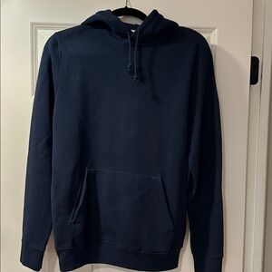 Jcrew Wallace and Barnes collection hooded sweater, medium in navy blue